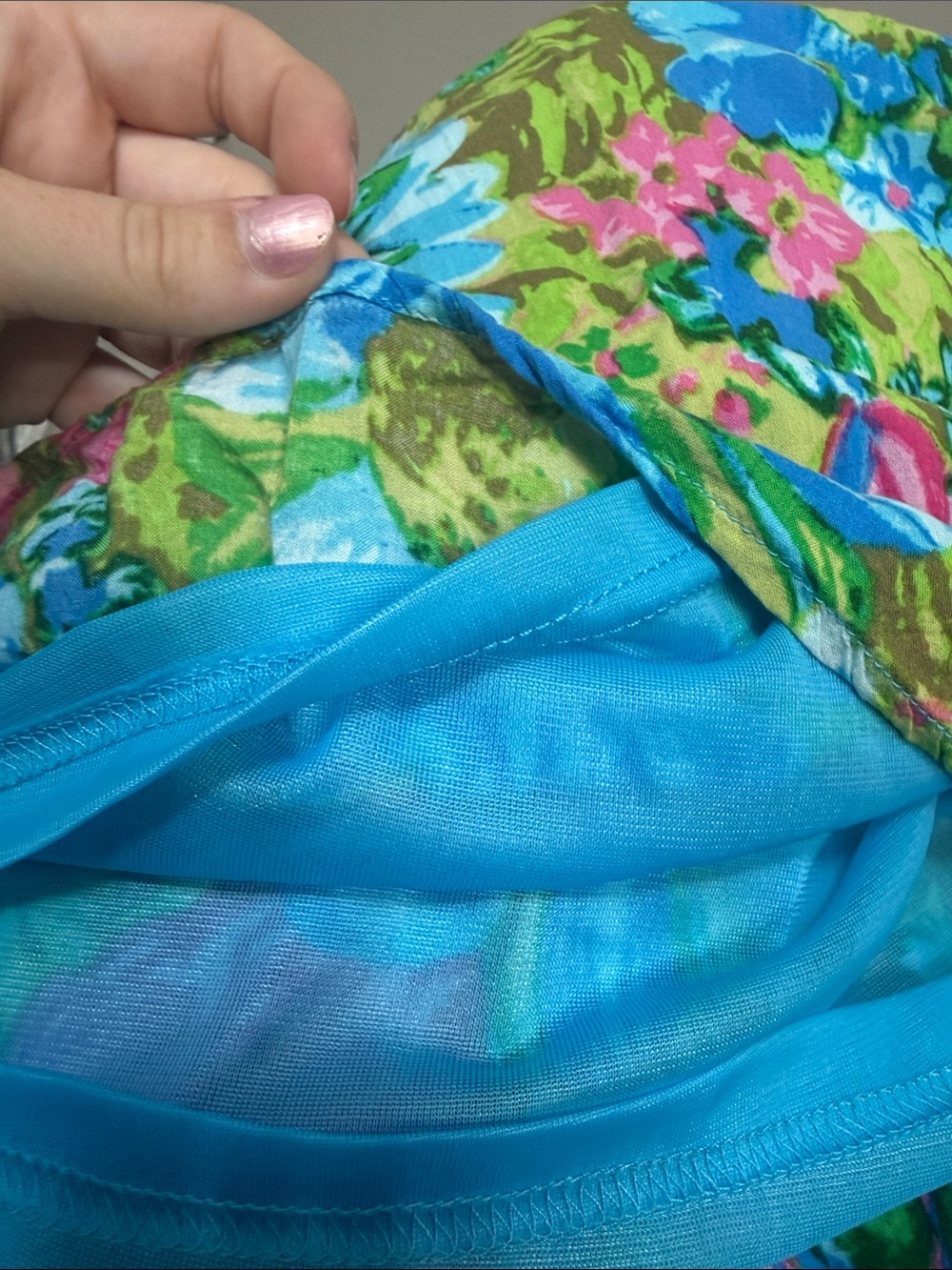 Women’s Forever 21 Colorful Floral Spaghetti Strap Midi Dress. Size S/P - Picture 4 of 8